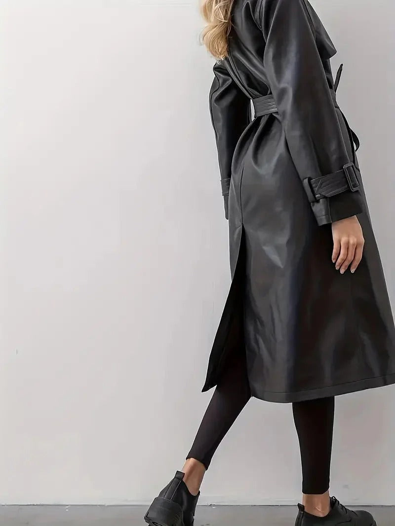 Adelyn | Eleganter Winter-Mantel für Damen lang