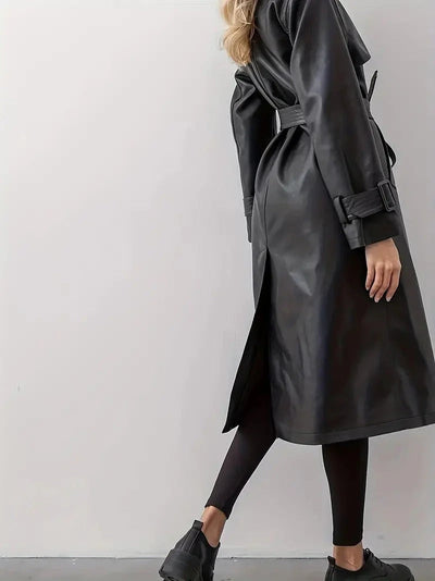 Adelyn | Eleganter Winter-Mantel für Damen lang