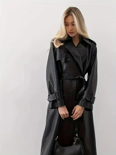 Adelyn | Eleganter Winter-Mantel für Damen lang