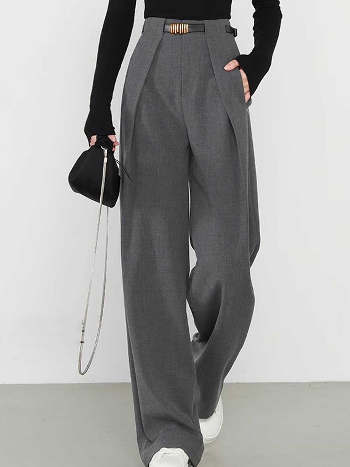 Alea | Elegante Stoffhose für Damen mit geradem Bein