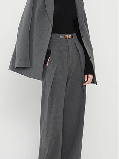 Alea | Elegante Stoffhose für Damen mit geradem Bein