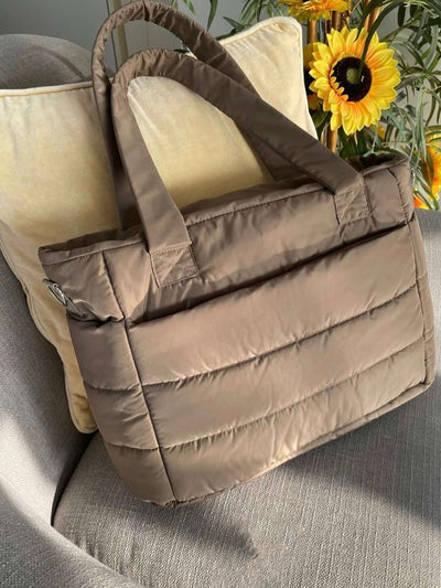 Alex | Stylische Puffer Handtasche für Damen Oversize