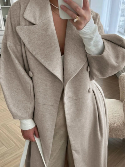 Alina | Eleganter Damenmantel für Winter lang