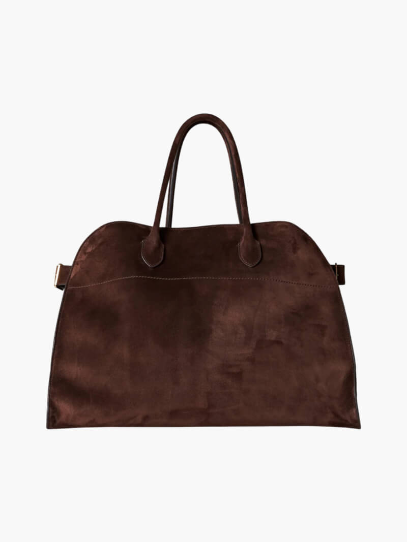 Amelie | Elegante Handtasche für Damen vegan in Wildleder