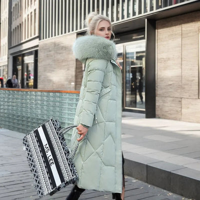 Amelie | Eleganter Damen Parka für Winter warm gefüttert