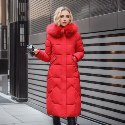 Amelie | Eleganter Damen Parka für Winter warm gefüttert