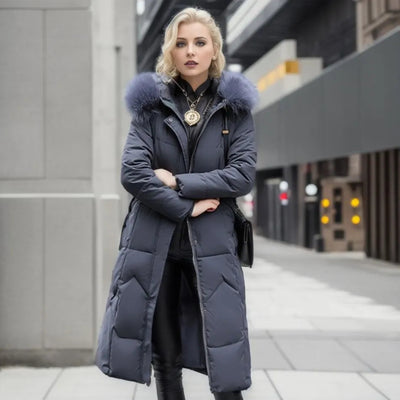 Amelie | Eleganter Damen Parka für Winter warm gefüttert