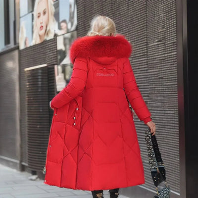 Amelie | Eleganter Damen Parka für Winter warm gefüttert