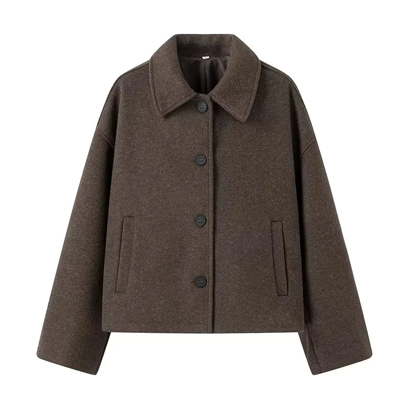 Amelie | Eleganter Damenmantel für Winter Oversize