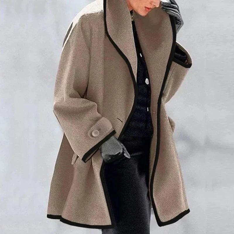 Amelie | Eleganter Trenchcoat Damen Beige für Herbst-Winter