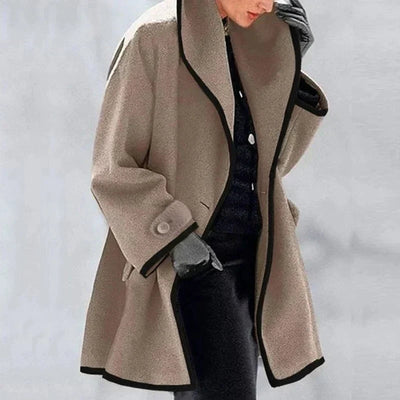 Amelie | Eleganter Trenchcoat Damen Beige für Herbst-Winter