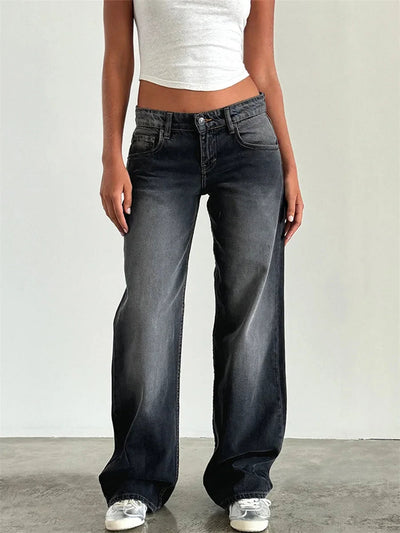 Amelie | Lässige Vintage-Jeans für Damen weit