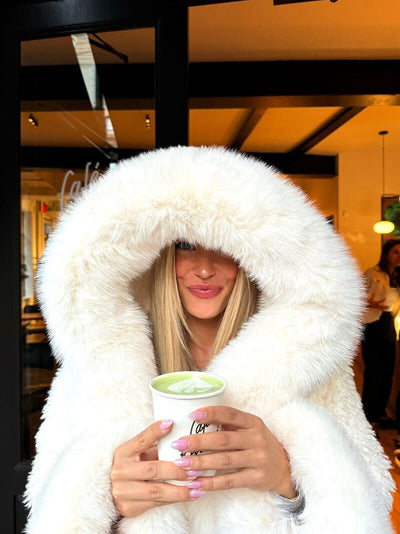 Amelie | Luxuriöse Faux Fur Jacke für Damen Herbst