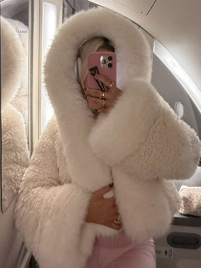 Amelie | Luxuriöse Faux Fur Jacke für Damen Herbst