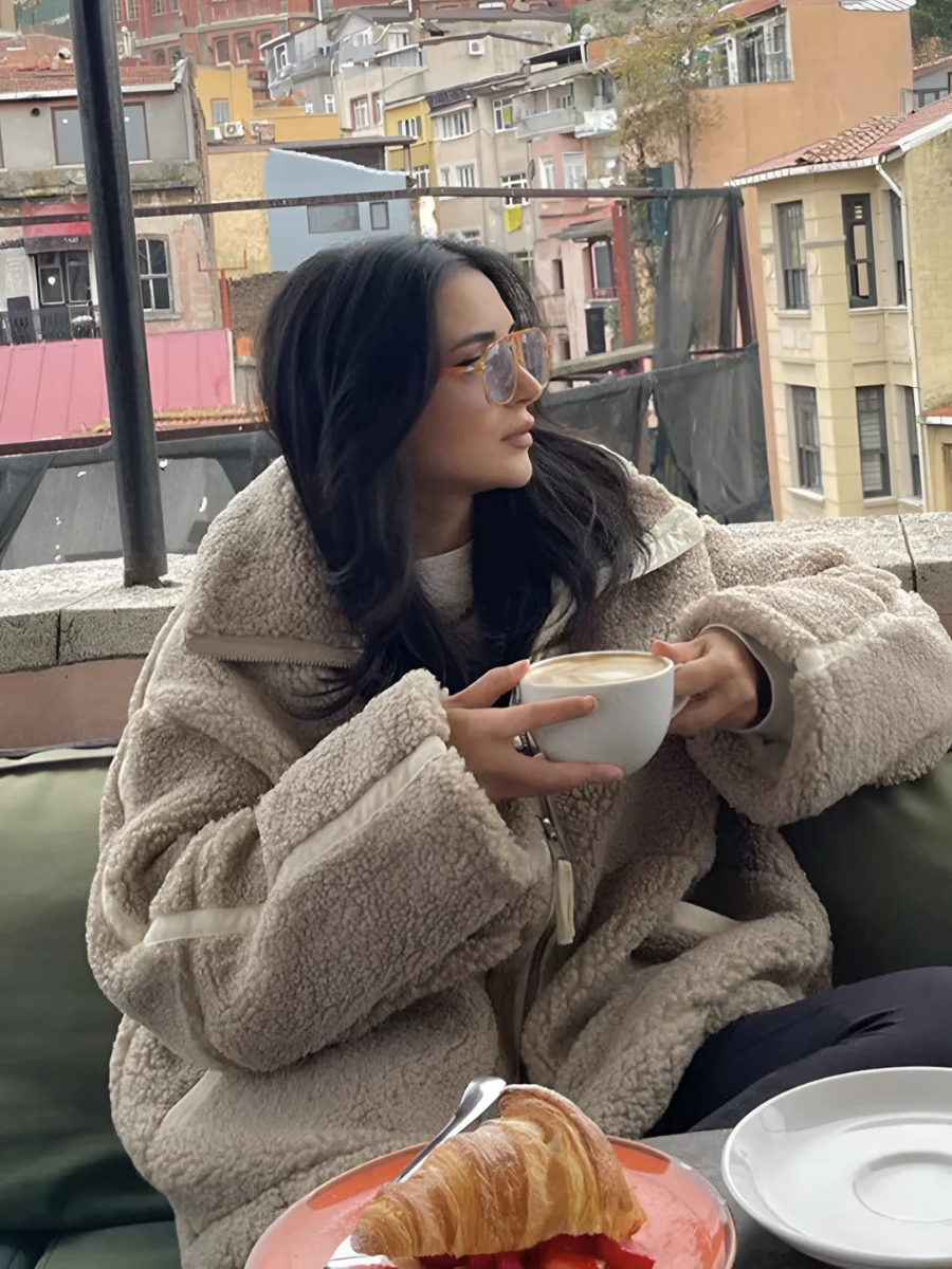 Amila | Eleganter Oversize-Mantel für Damen Winter