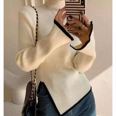 Anna | Weicher Rollkragenpullover für Damen Baumwolle