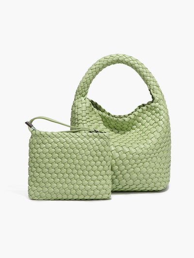 Cara | Stilvolle Woven Bag für Damen klein