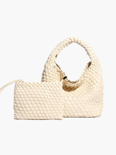 Cara | Stilvolle Woven Bag für Damen klein