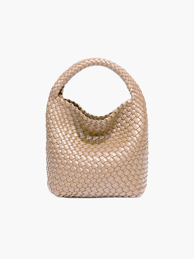 Cara | Stilvolle Woven Bag für Damen klein