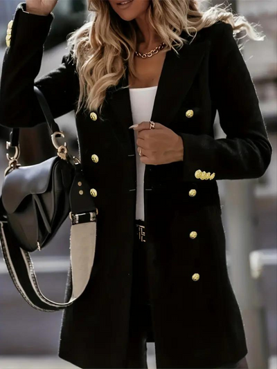 Cerylia | Elegante Wolljacke für Damen Winter hochwertig