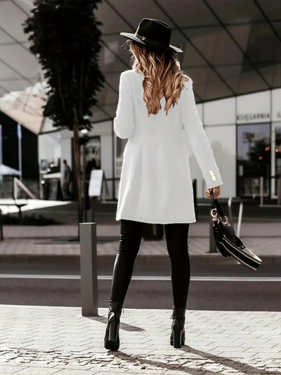 Cerylia | Elegante Wolljacke für Damen Winter hochwertig