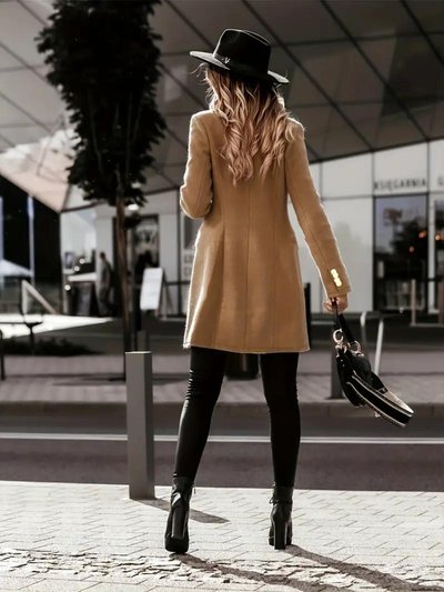 Cerylia | Elegante Wolljacke für Damen Winter hochwertig