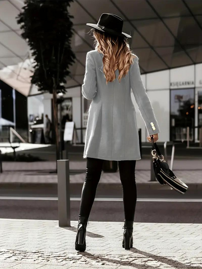 Cerylia | Elegante Wolljacke für Damen Winter hochwertig