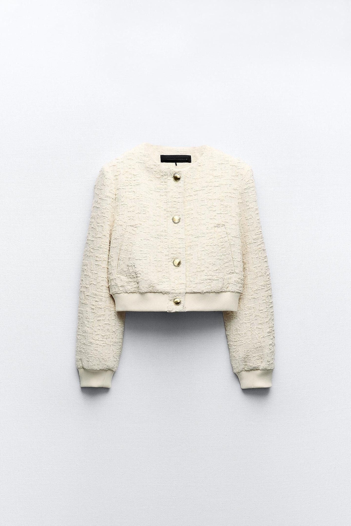 Clara | Elegante Bouclé-Jacke für Damen kurz
