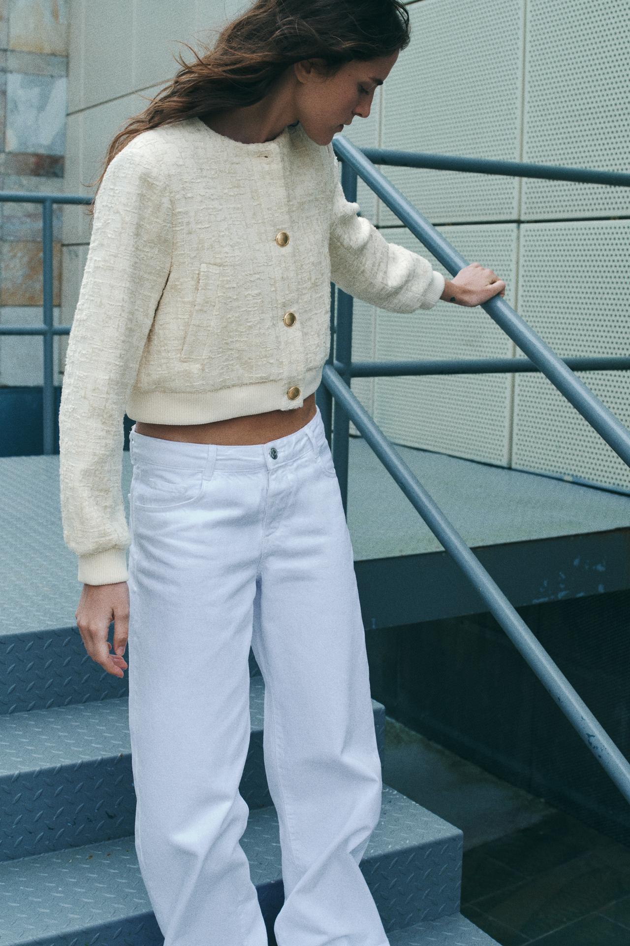Clara | Elegante Bouclé-Jacke für Damen kurz