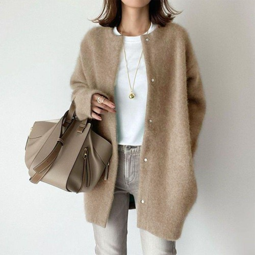 Clara | Elegante Strickjacke für Damen aus Baumwollmix