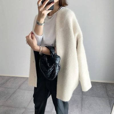 Clara | Elegante Strickjacke für Damen aus Baumwollmix