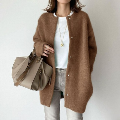 Clara | Elegante Strickjacke für Damen aus Baumwollmix