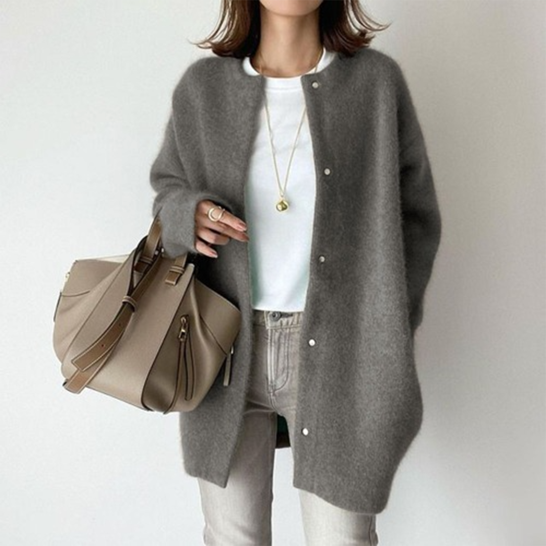 Clara | Elegante Strickjacke für Damen aus Baumwollmix
