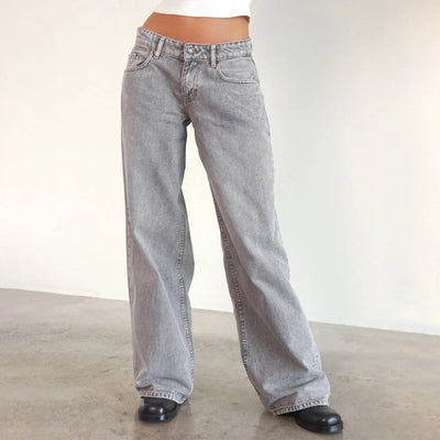 Clara | Lässige Weitbein-Jeans für Damen Vintage-Look