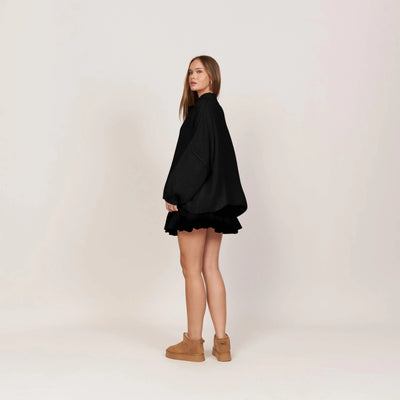 Cleo | Eleganter Strickmantel für Damen Oversized