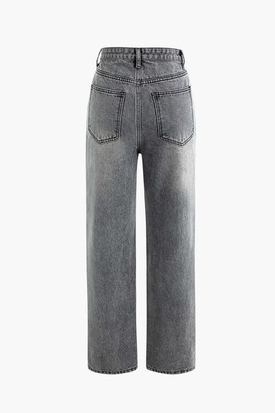 Cornelia | Modische Damenjeans mit Asymmetrischem Bund