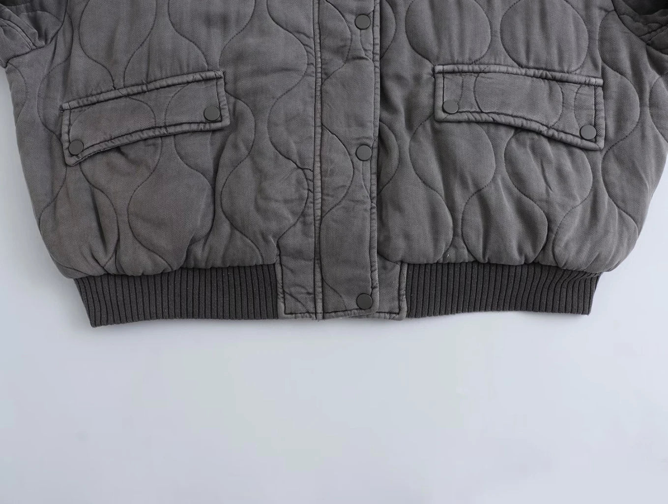 Edony | Lässige Bomberjacke für Damen grau atmungsaktiv