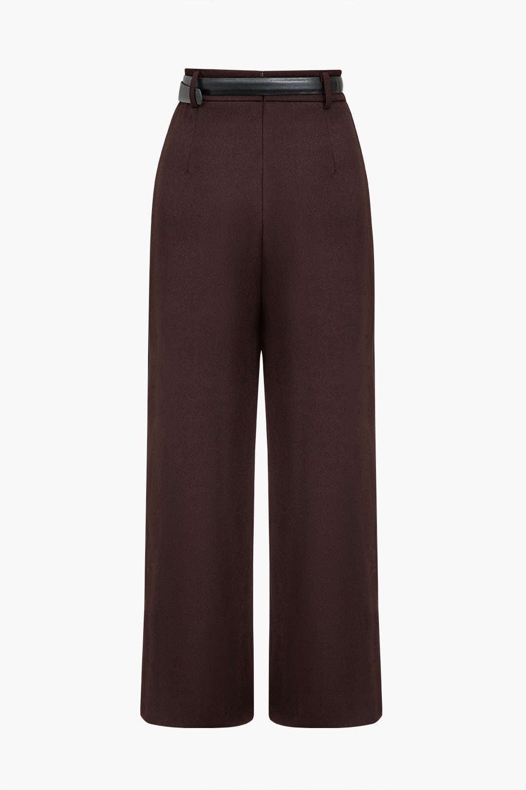 Elena | Elegante Stoffhose für Damen mit Wickeldetail