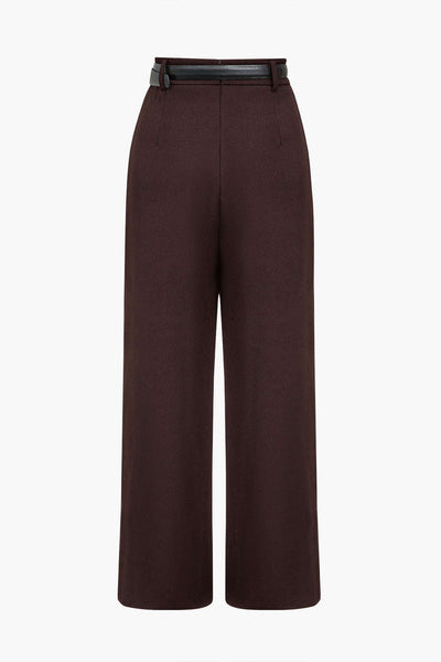 Elena | Elegante Stoffhose für Damen mit Wickeldetail