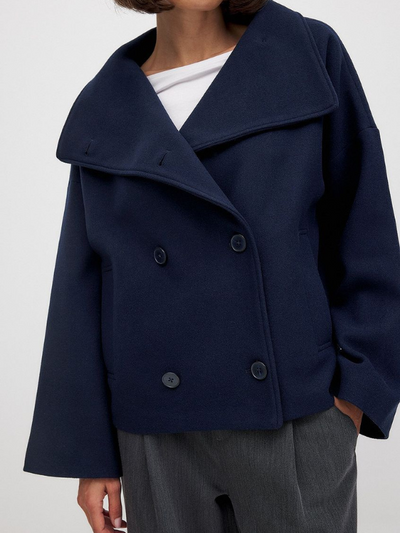 Elindria | Elegante Wolljacke für Damen Winter hochwertig