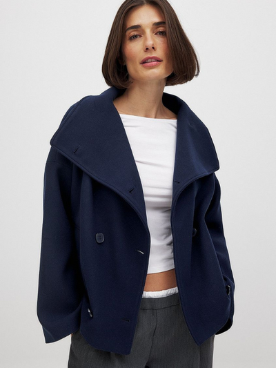 Elindria | Elegante Wolljacke für Damen Winter hochwertig