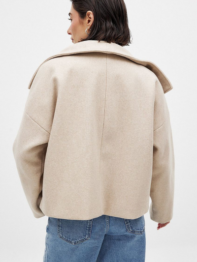 Elindria | Elegante Wolljacke für Damen Winter hochwertig