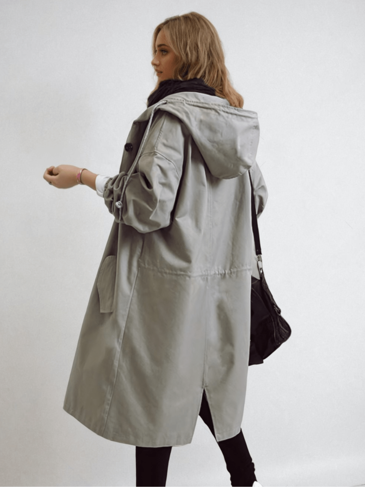 Elizabeth | Eleganter Trenchcoat Damen Beige wasserabweisend