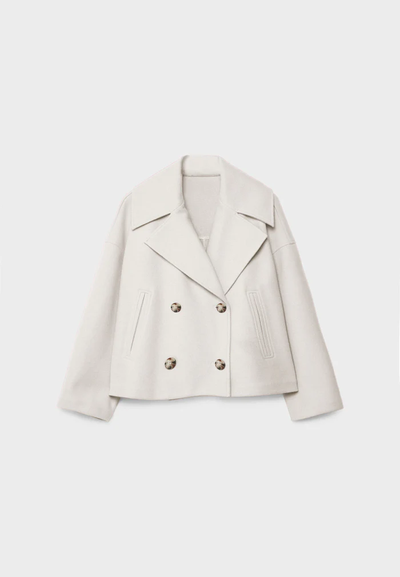 Emery | Elegante Zweireihige Jacke für Damen Kurz