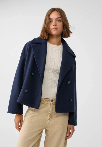 Emery | Elegante Zweireihige Jacke für Damen Kurz