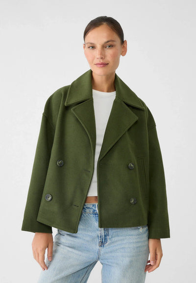 Emery | Elegante Zweireihige Jacke für Damen Kurz