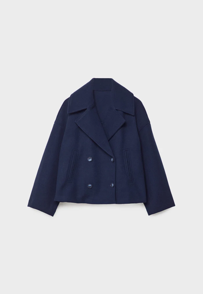 Emery | Elegante Zweireihige Jacke für Damen Kurz