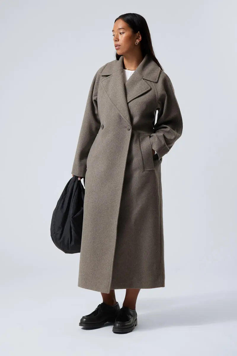 Emilia | Eleganter Wollmantel für Damen Winter Oversize