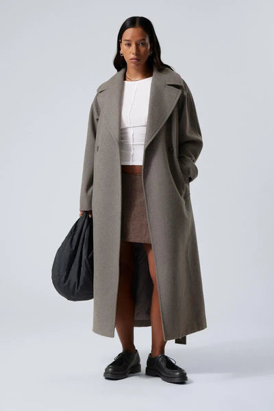 Emilia | Eleganter Wollmantel für Damen Winter Oversize