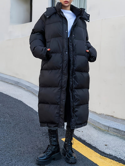 Gertruda | Elegante Pufferjacke für Damen Winter lang